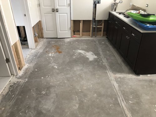 SmartInstall Service for Basement Floor Heating