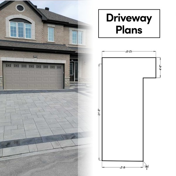 Snow Melt Driveway with Plan
