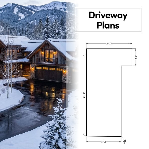 Snow Melt Driveway with Plan