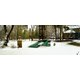 Snow Melt Driveway Timelapse Video Background