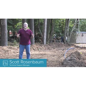 Snow Melt installation under asphalt driveway