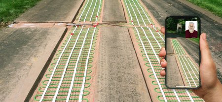 Snow Melt Mat with Remote SmartGuide