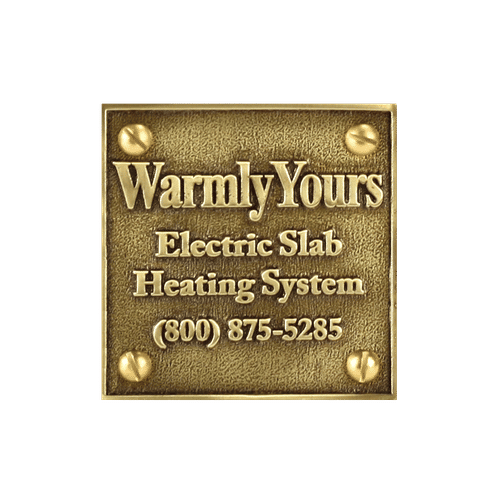 Snow Melt Plaque (NEC Requirement) SMP