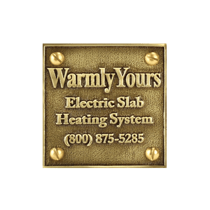 Snow Melt Plaque (NEC Requirement) SMP