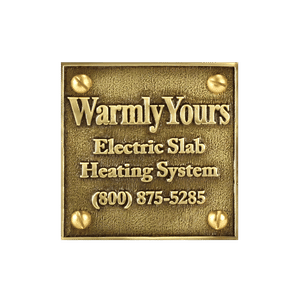 Snow Melt Plaque (NEC Requirement)