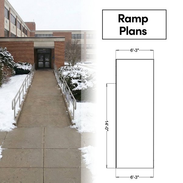 Snow Melt Ramp with Plan