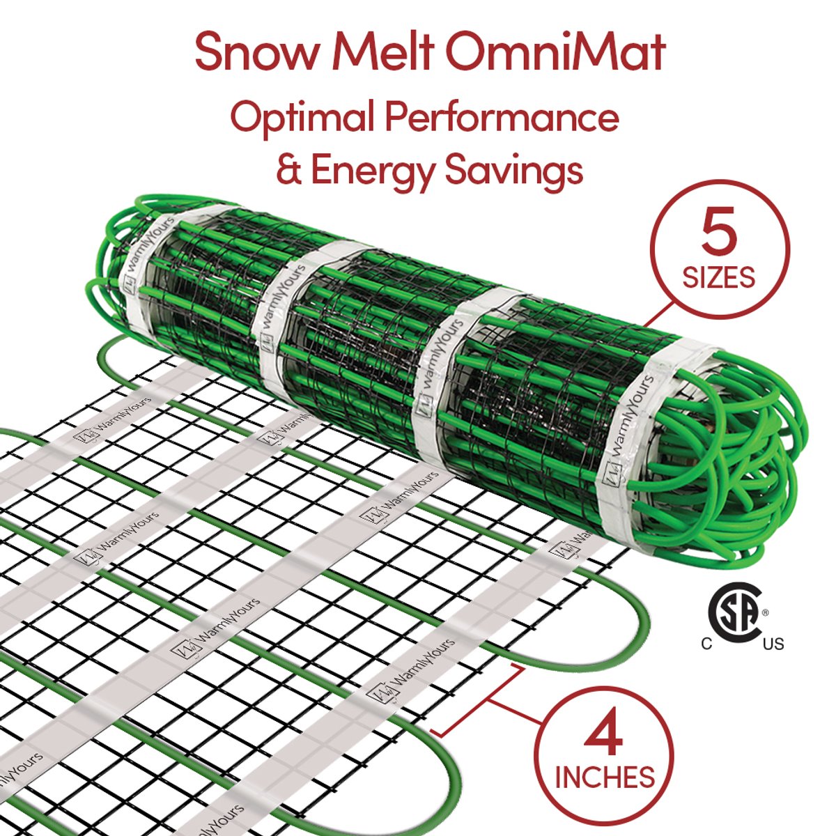 WHMA-240-0310-4 - Snow Melt OmniMat 4