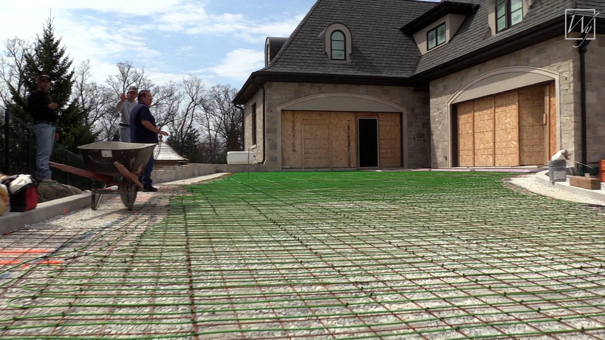 Snow Melt SmartInstall for Heated Driveway closeup MELROSE PARK, IL