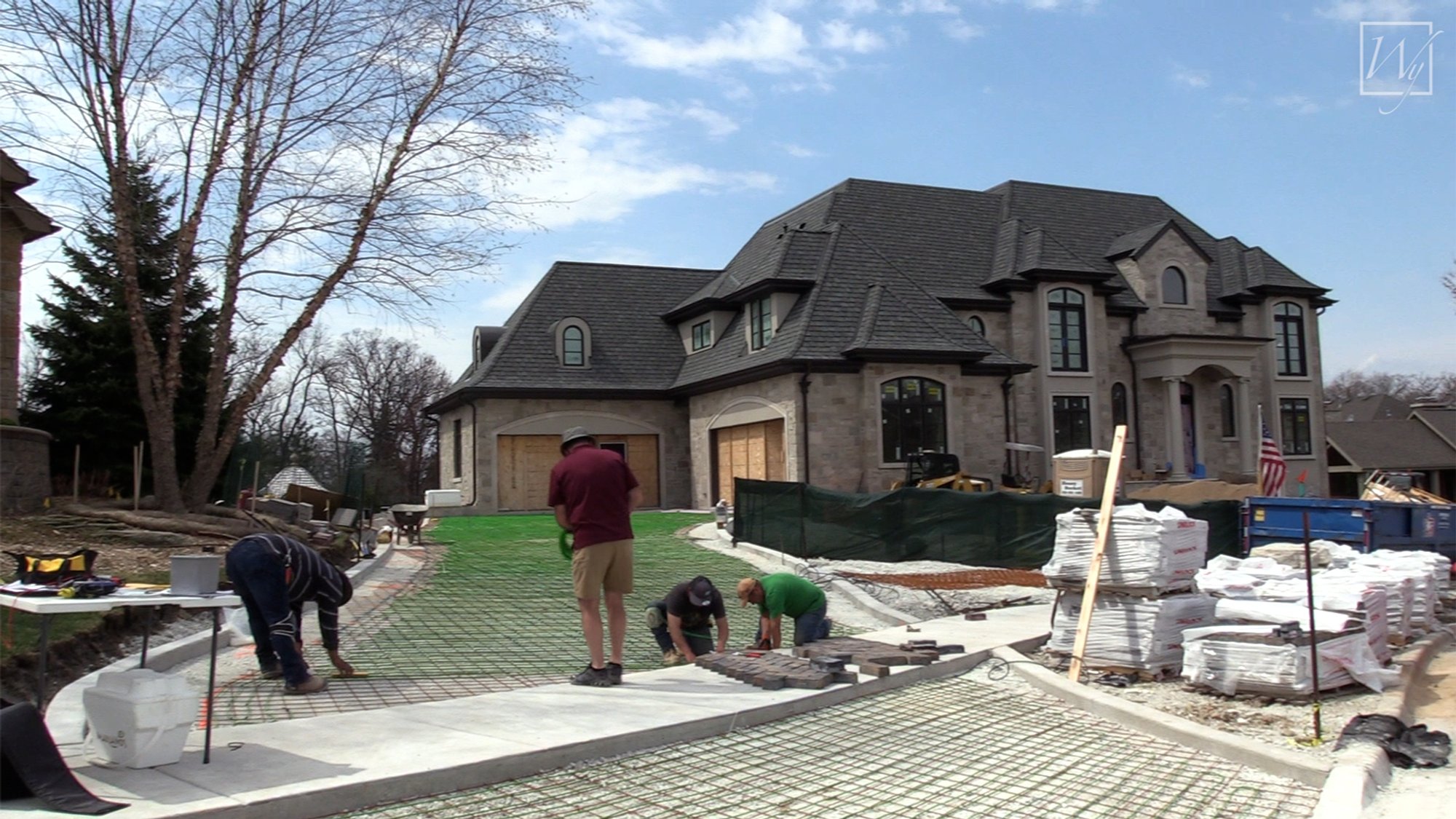 Snow Melt SmartInstall for Heated Driveway with pavers MELROSE PARK, IL