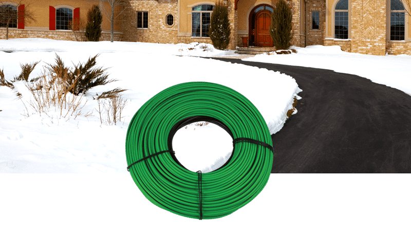 Snow Melting Cable Heating System Banner