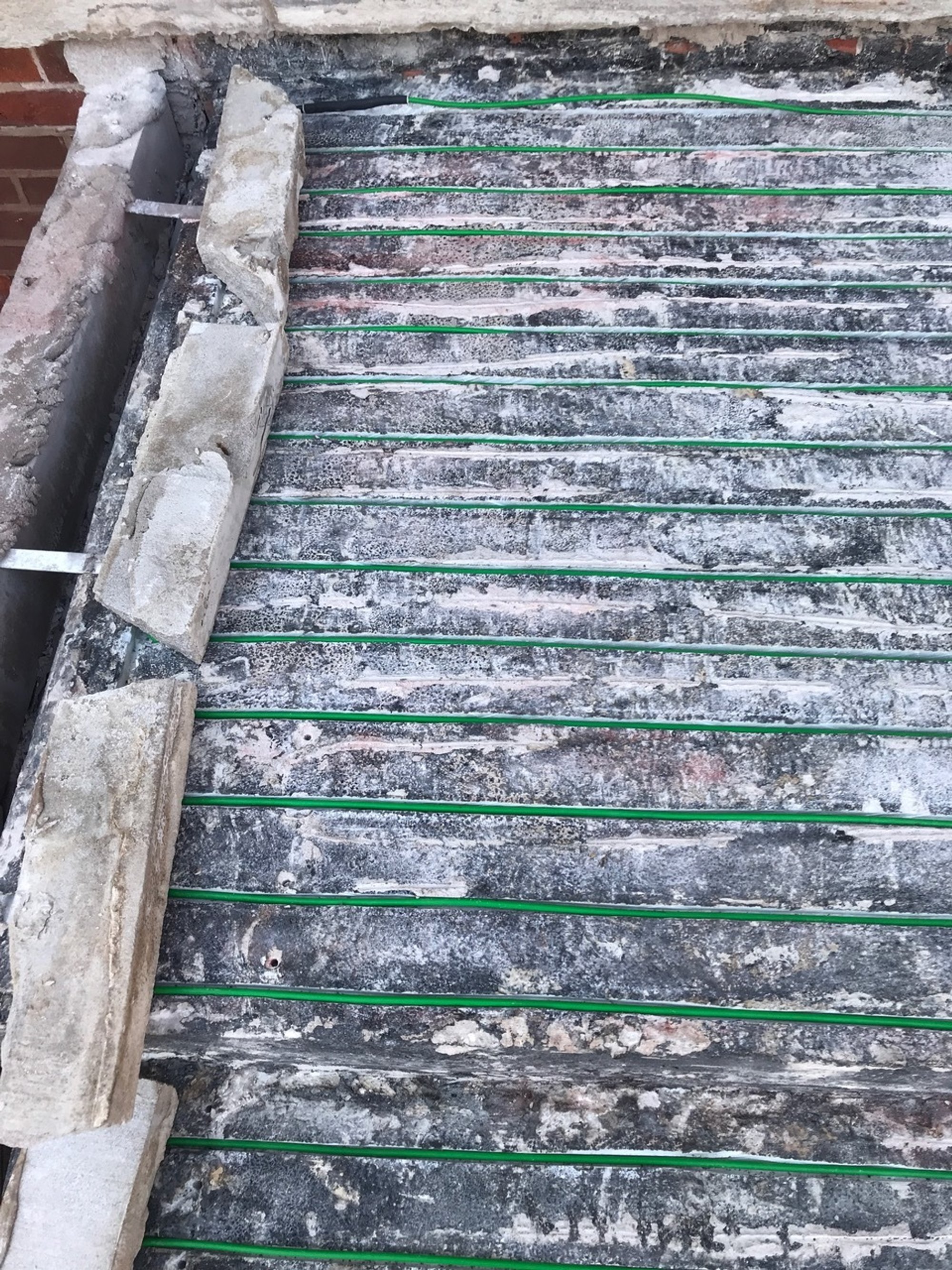 Snow-Melting-Cable-Install-in-Outdoor-Stairs-B&M-CHICAGO-SERVICES-INC-1