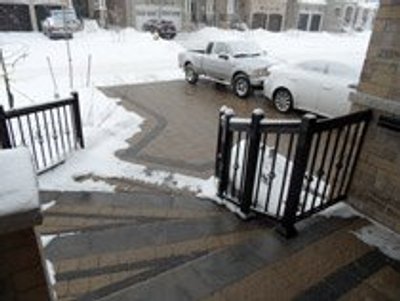 Snow Melting Image from Laura's parents home VAUGHAN, ON