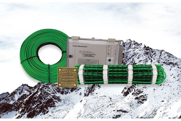 Snow Melting Mat & Cable Heating System (Mountain Scenery)