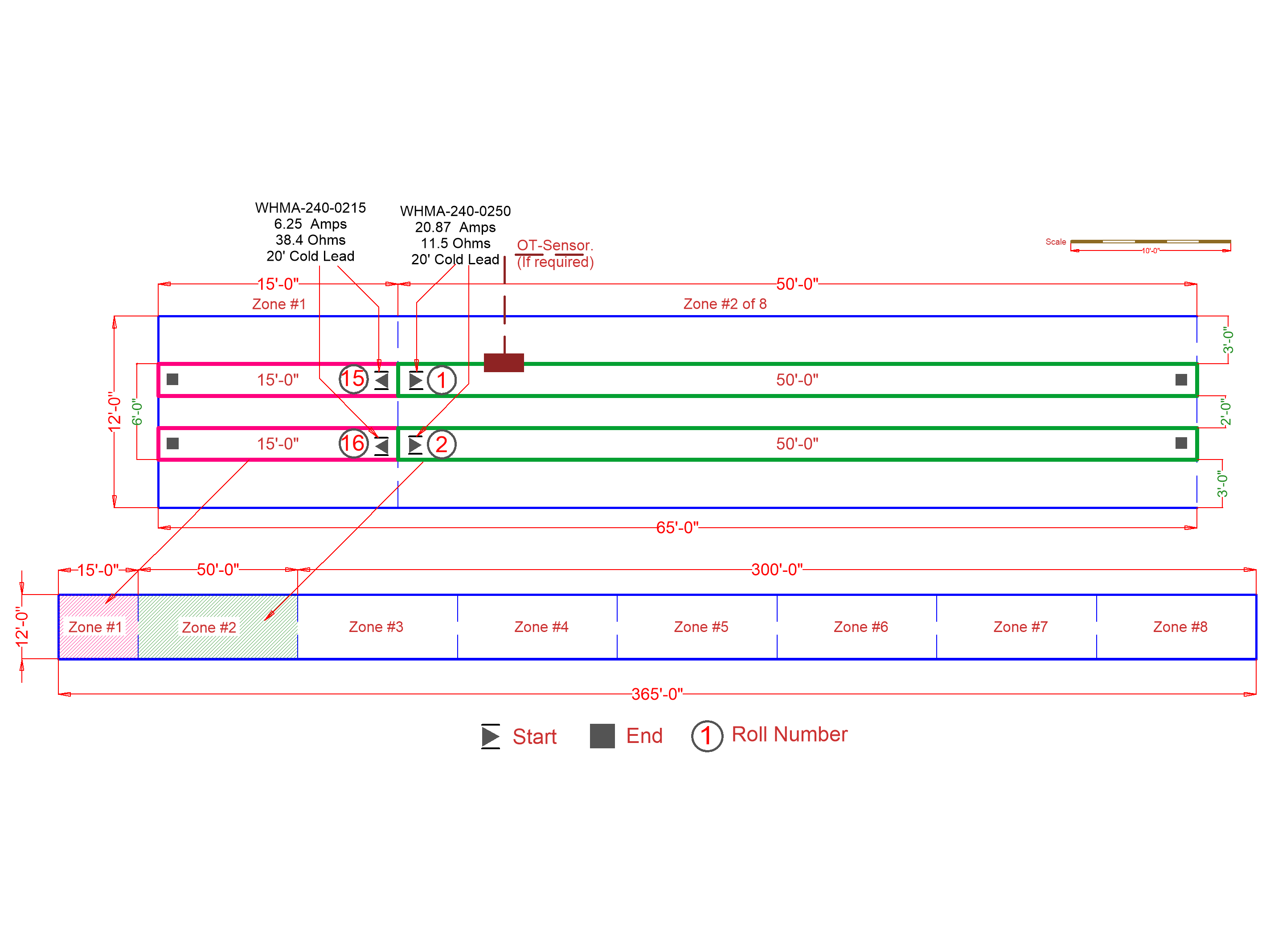 Snow melting mat system - Driveway IP1382949