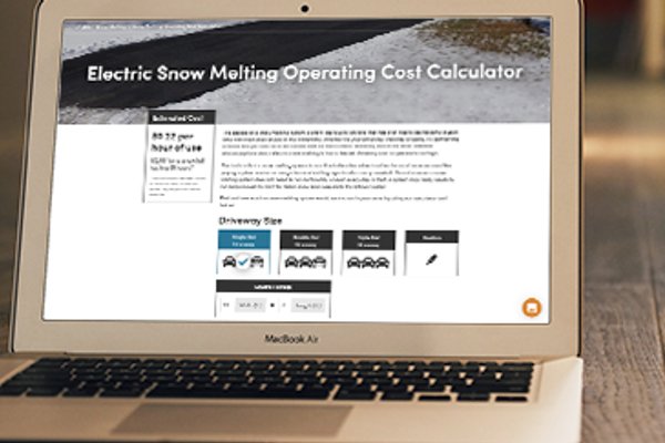 Snow Melting Operating Cost Calculator
