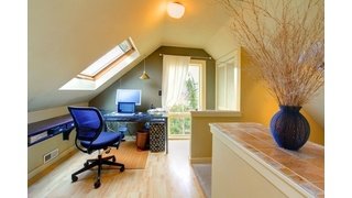 Soften the Edges of a Home Office To Keep It in Step with the Rest of the House