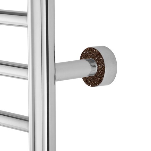 Crystal Accessories polished stainless steel towel warmer