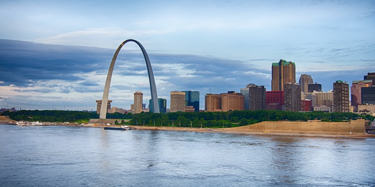 St. Louis Skyline with Arch