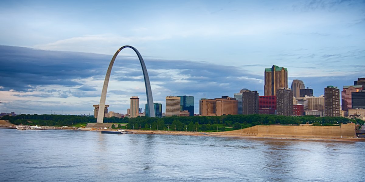 St. Louis Skyline with Arch