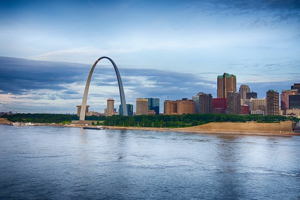 St. Louis Skyline with Arch