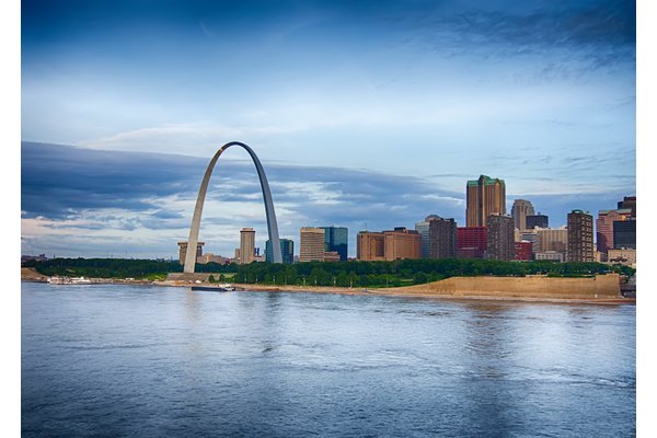 St. Louis Skyline with Arch