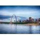 St. Louis Skyline with Arch