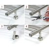 Step-by-Step Conversion from Plug-in to Hardwired Connection for an Infinity or Riviera Dual Connect Towel Warmer