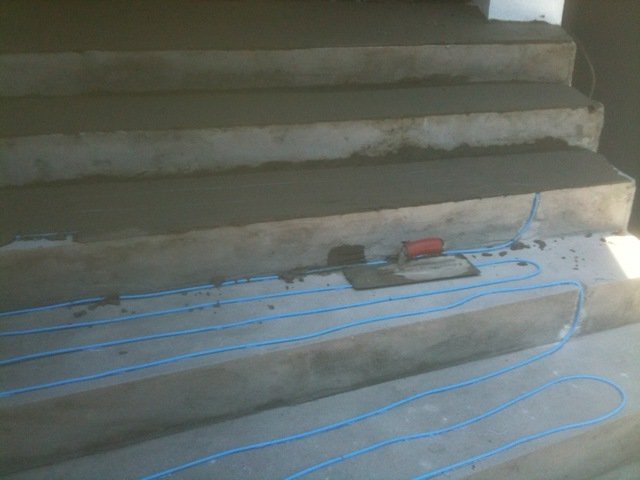 WarmlyYours radiant cable heating installation