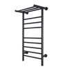 Summit Black Dual Connect Towel Warmer