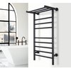 Summit Black Dual Connect Towel Warmer Lifestyle
