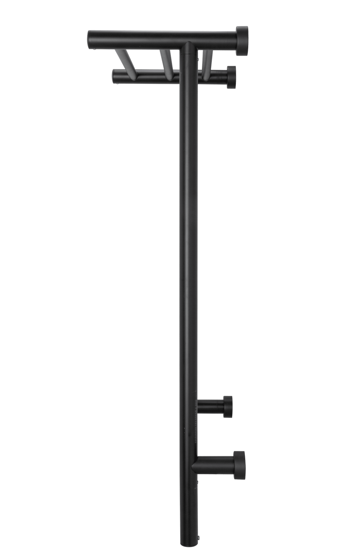 Summit Black Dual Connect Towel Warmer Side View