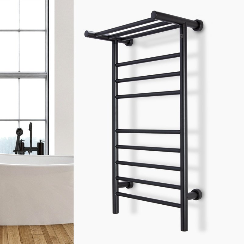 Summit Black Towel Warmer Wy Site Image Lifestyle Copy