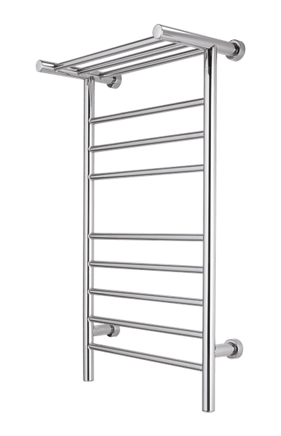 Summit polished stainless steel towel warmer - wall mounted