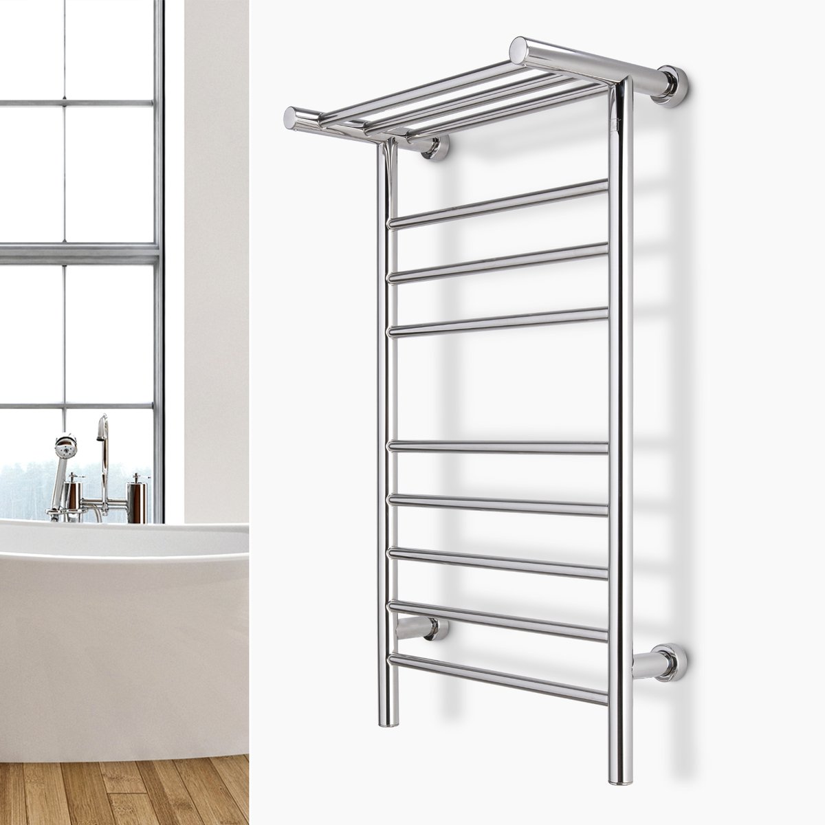 Summit Polished Towel Warmer Wy Site Image Lifestyle Copy