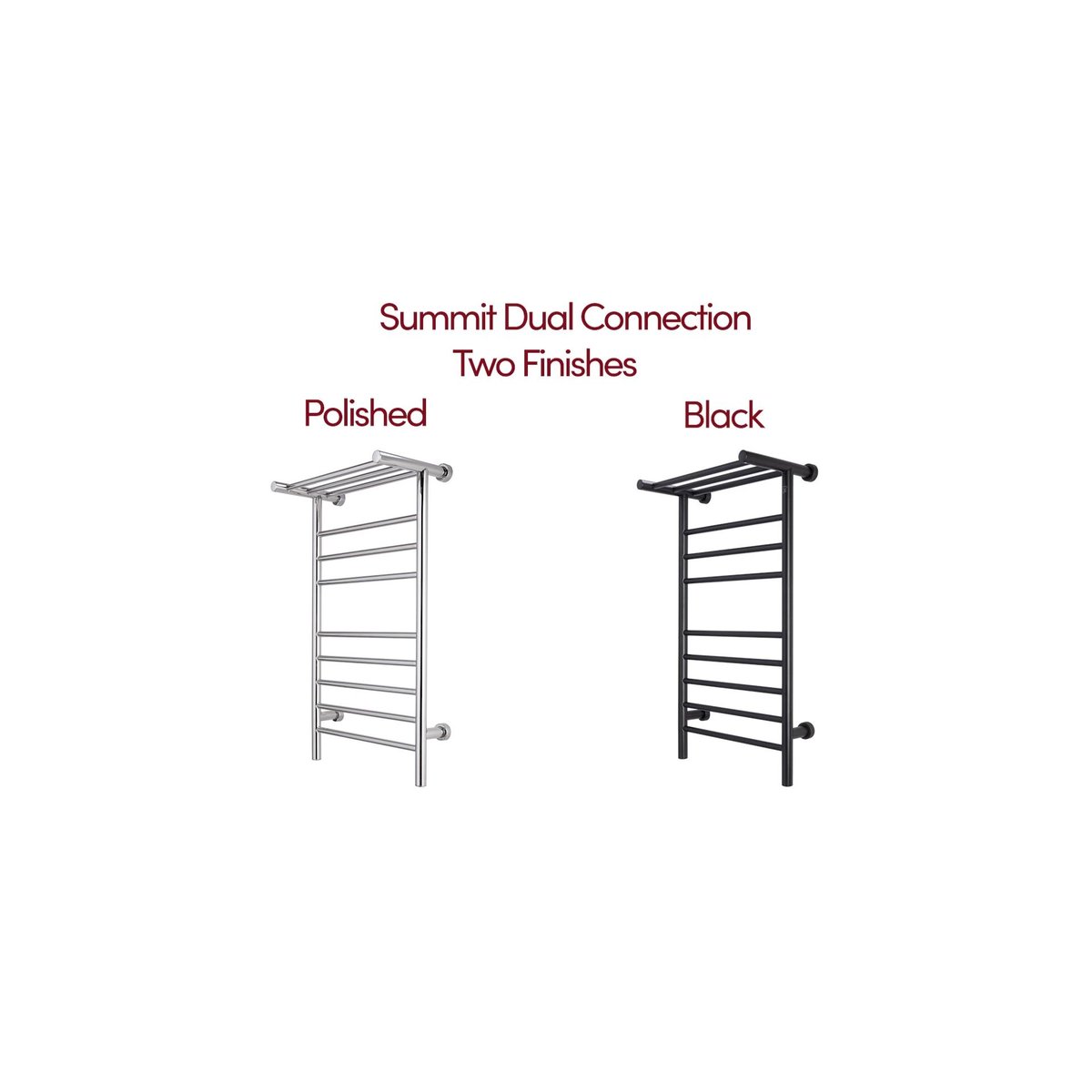 Summit Towel Warmer: Spa Comfort with Heated Shelf