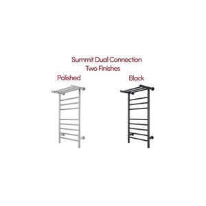 Summit Towel Warmer: Spa Comfort with Heated Shelf