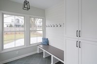 Sunroom addition with electric floor heating under tile WAUWATOSA, WI