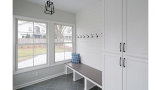 Sunroom addition with electric floor heating under tile WAUWATOSA, WI