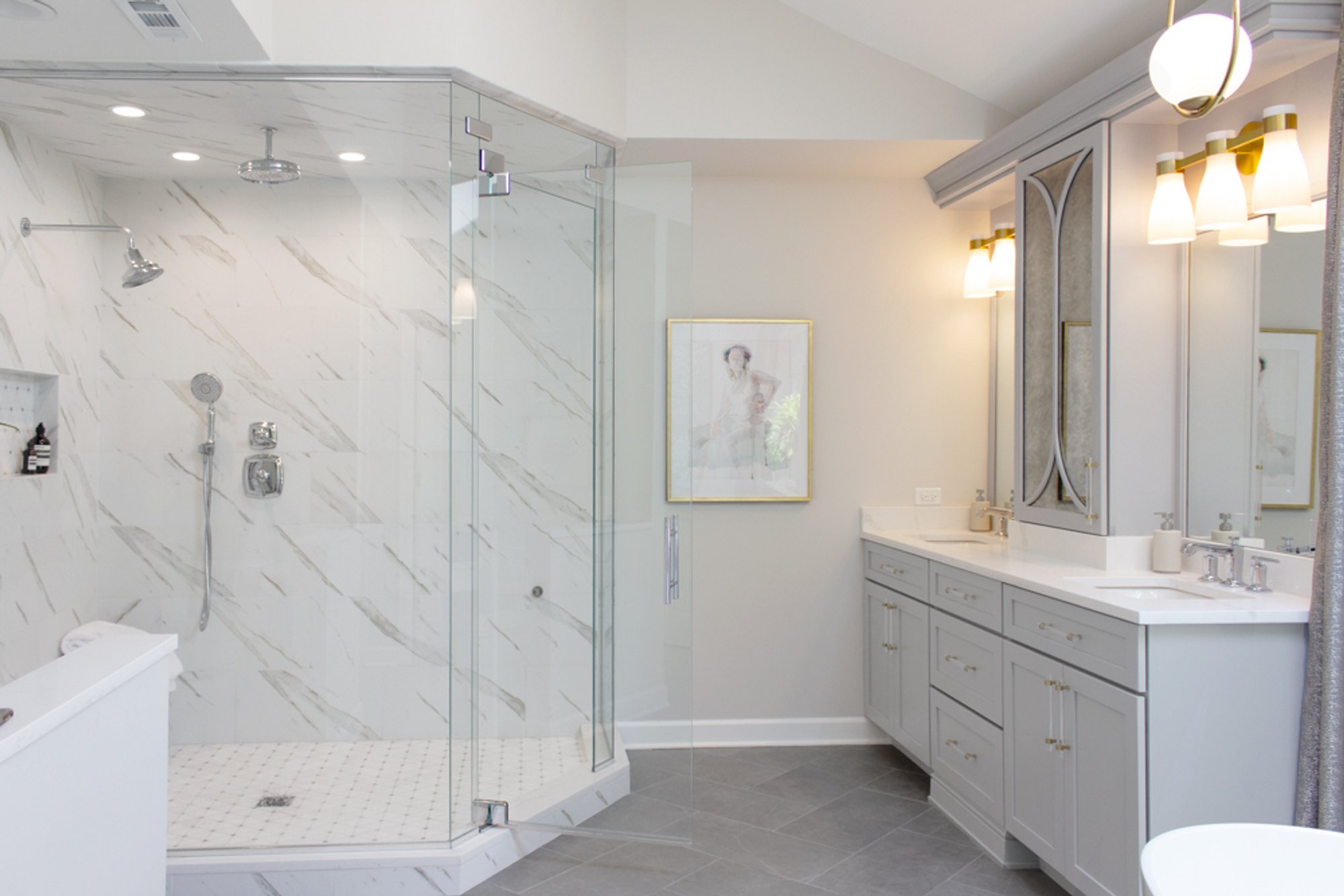 Bathroom remodel by Advance Design Studio in Tower Lakes (5)