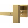 Tahoe 7 Towel Warmer Brushed Gold Detail