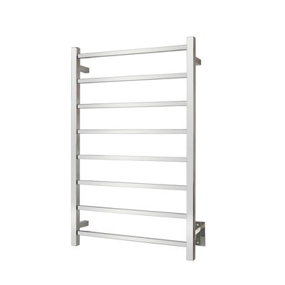 Tahoe 8 Towel Warmer, Polished, Hardwired, 8 Bars