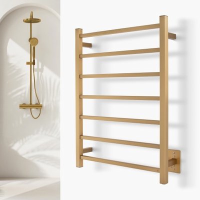 Tahoe Gold Towel Warmer Landing Page Image on Wall Square