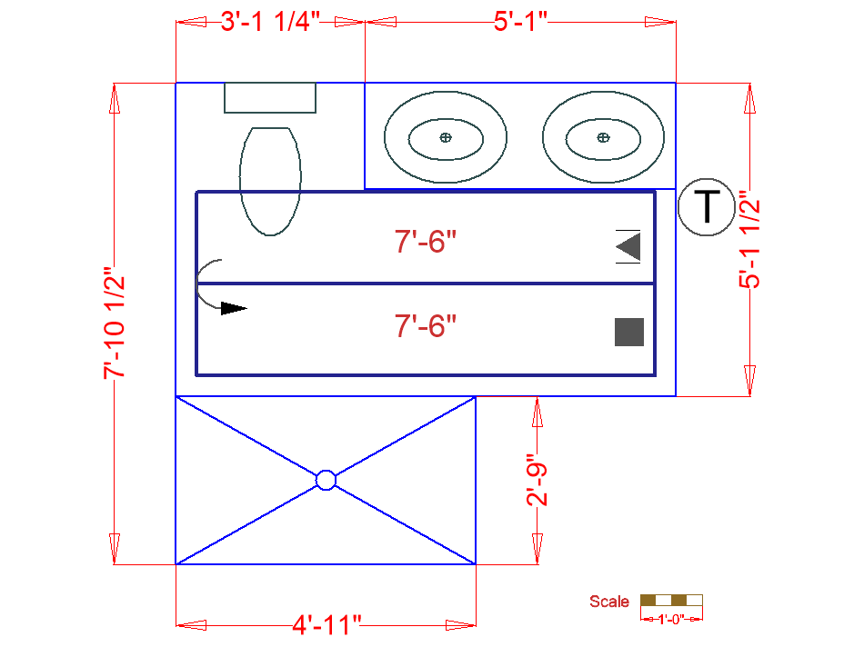 Bathroom Radiant Heat Floor Plan