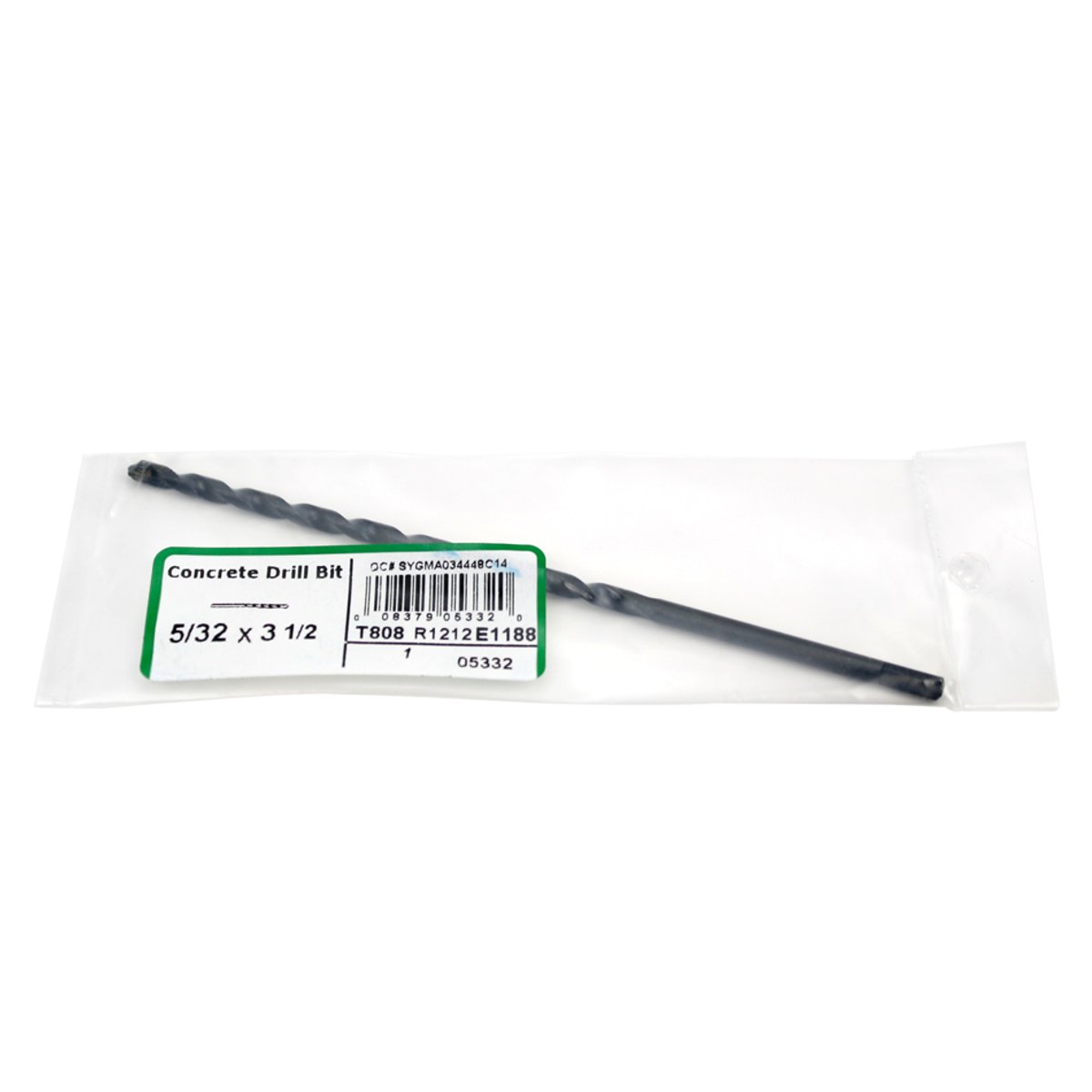 TempZone™ Cable Concrete Drill Bit - 5/32” x 3 1/2” (Each) TC-CON-DRILL-BIT