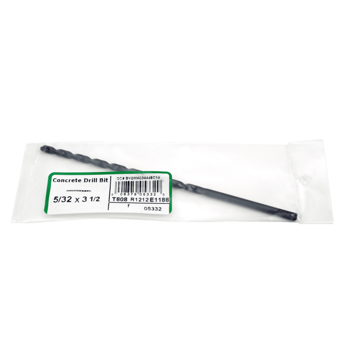 TempZone™ Cable Concrete Drill Bit - 5/32” x 3 1/2” (Each) TC-CON-DRILL-BIT