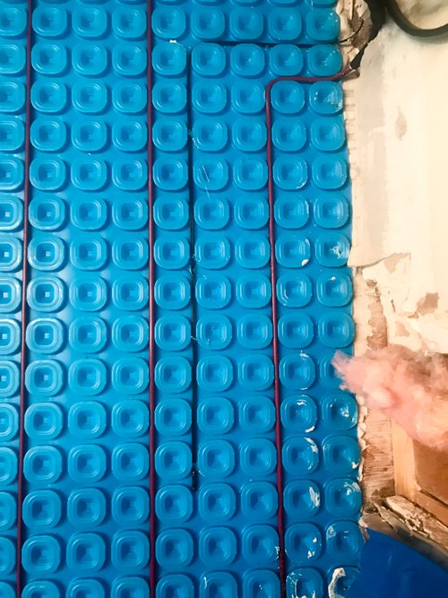 TempZone cable installation over Prodeso Membrane (2)