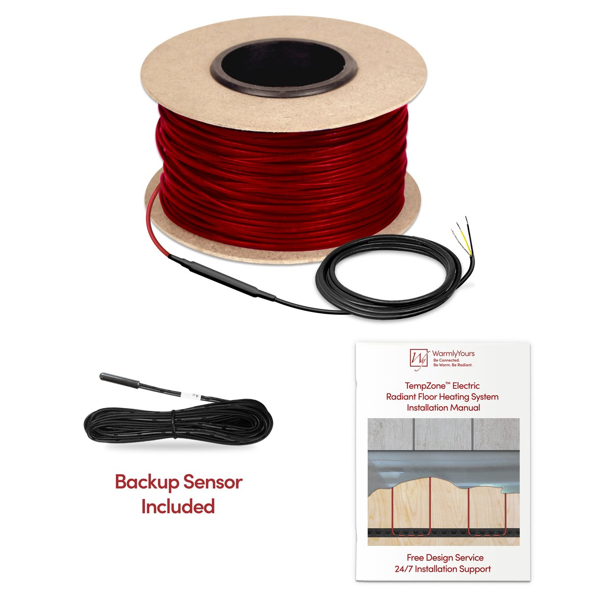 TempZone Cable What is Included Group Shot with Label