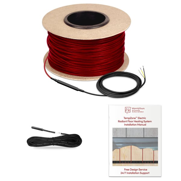 WarmlyYours 1 ft. 240-Volt 14AWG Floor Warming Cold Lead