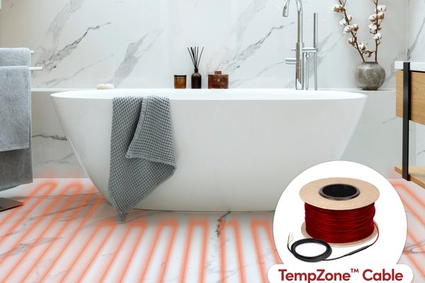 TempZone Cable Lifestyle Radiants Floor