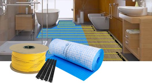 TempZone Floor Heating Ruler Cable Prodeso and GripStrip Install